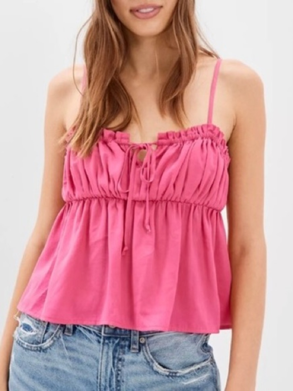 American Eagle - Silky Cinch Babydoll Cami